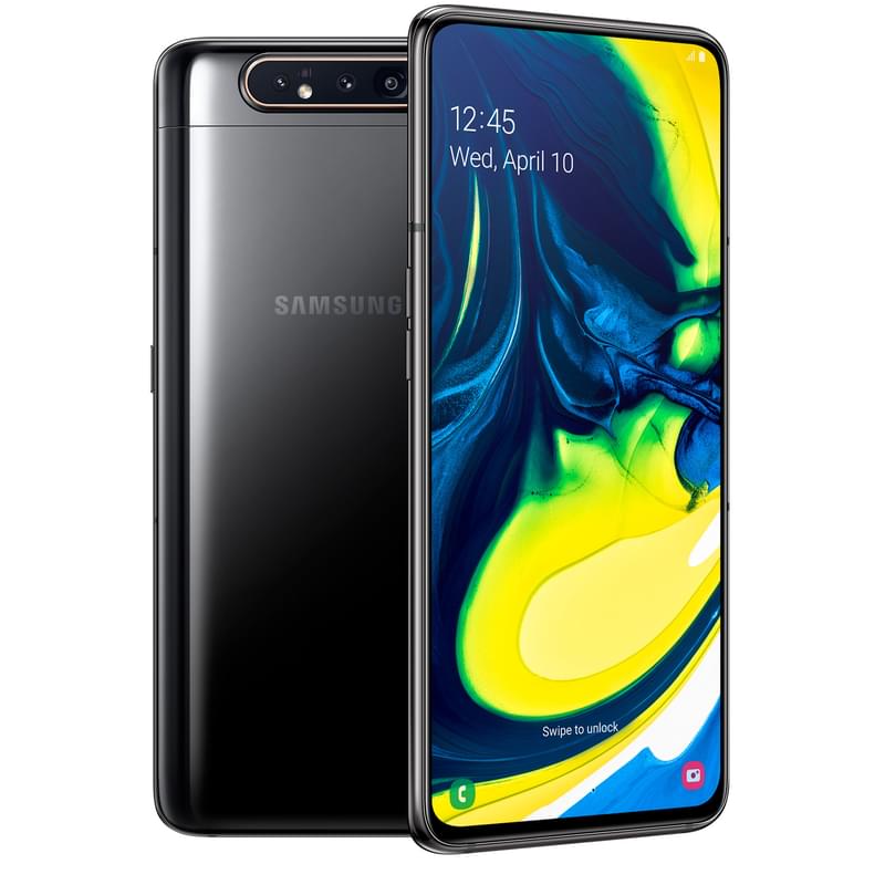 Смартфон Samsung Galaxy A80 128GB Black - фото #0, Technodom.kz