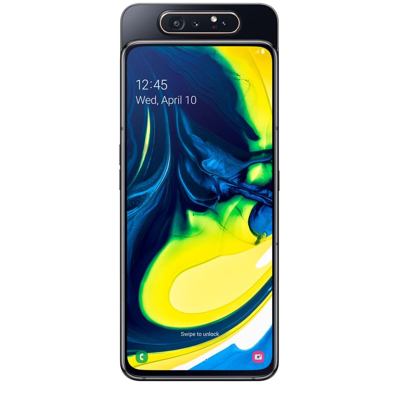 Смартфон Samsung Galaxy A80 128GB Black - фото #2, Technodom.kz