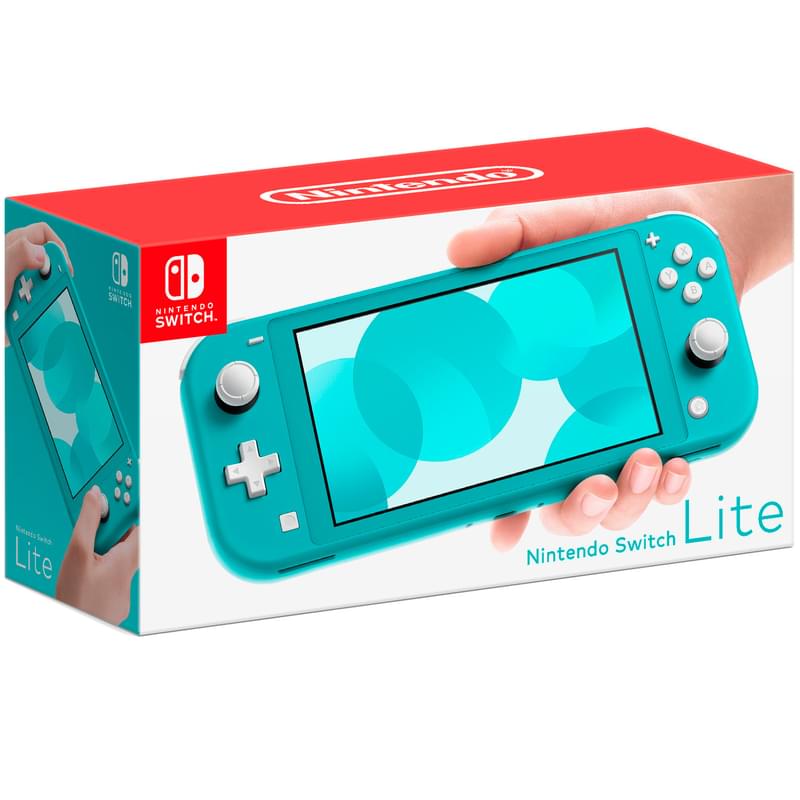 Игровая консоль Nintendo Switch Lite Turquoise - фото #0, Technodom.kz