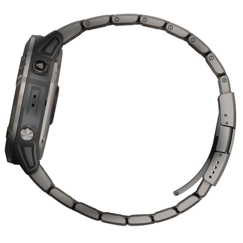 Смарт-часы Garmin Fenix 6X Pro Solar Titanium with Titanium Band - фото #5, Technodom.kz