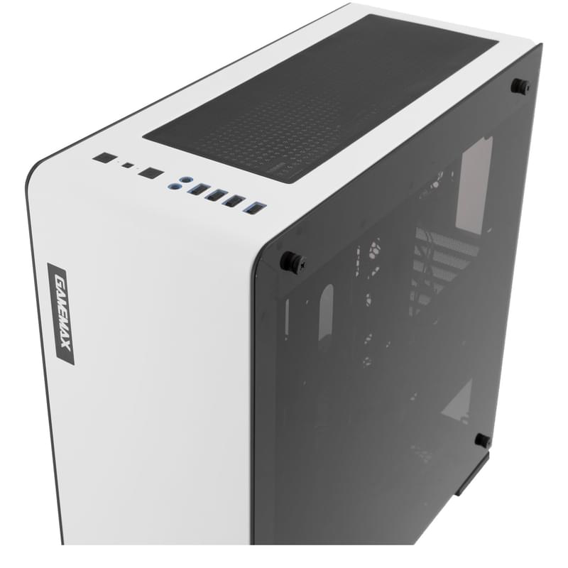 GameMax M909 Vega White TG Full-Tower кейсі, window, ATX (M909 Vega White Temp Glas) - фото #7, Technodom.kz