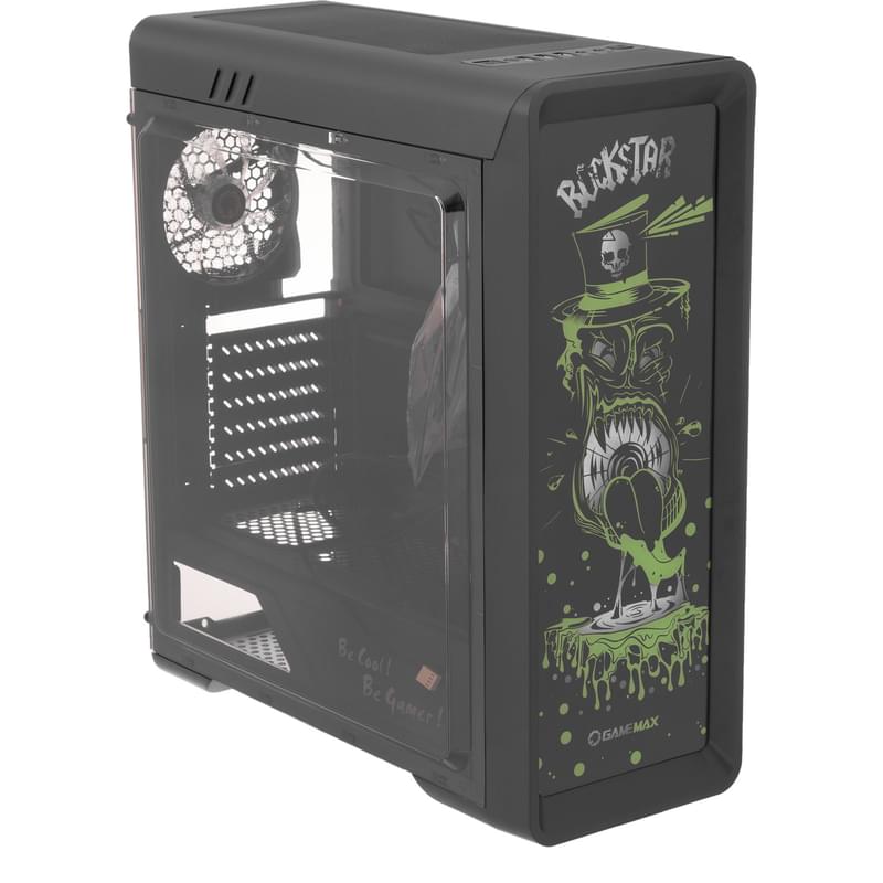 ПК корпус GameMax RockStar G515 Mid-Tower, window, Black ATX (RockStar (G515)) - фото #0, Technodom.kz