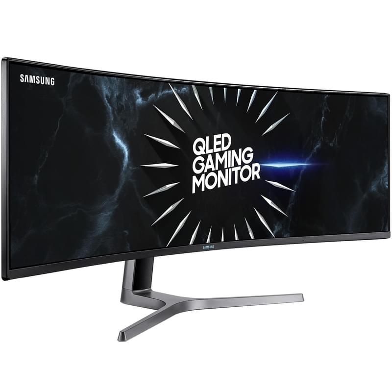 Монитор Игровой 48.8" Samsung LC49RG90SSIXCI 5120х1440 32:9 VA 120ГЦ (HDMI+DP) Curved Black - фото #1, Technodom.kz