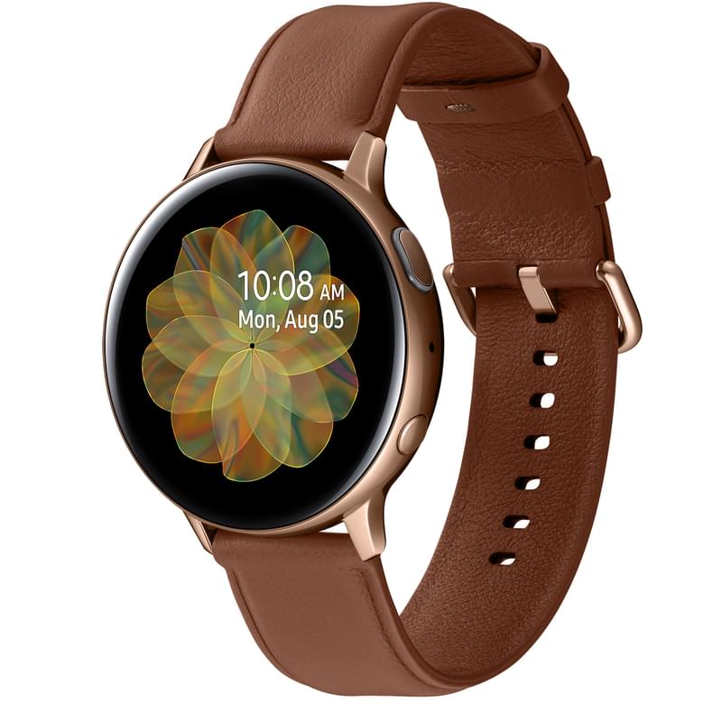 Смарт-часы Samsung Galaxy Watch Active 2 Stainless 44mm, Gold - фото #0, Technodom.kz
