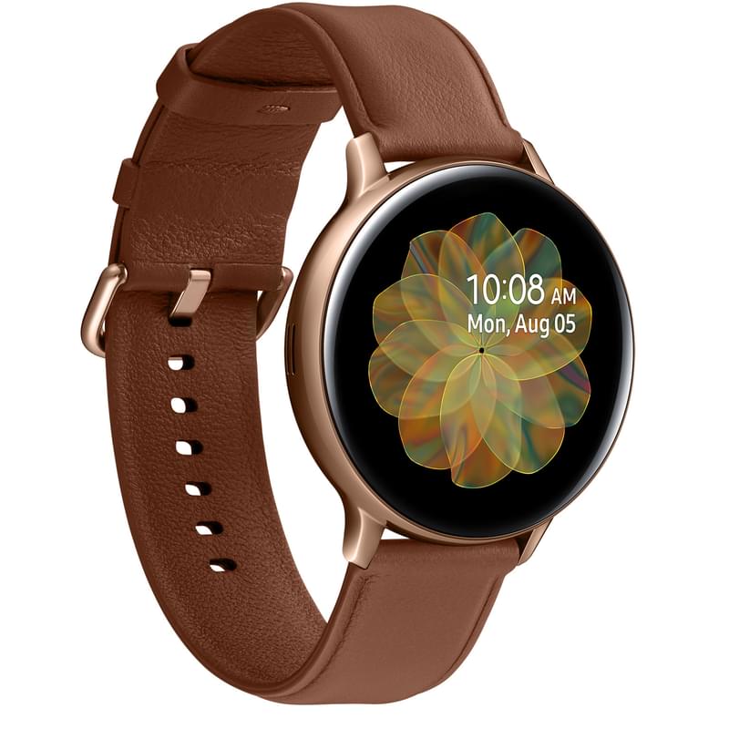 Смарт-часы Samsung Galaxy Watch Active 2 Stainless 44mm, Gold - фото #2, Technodom.kz