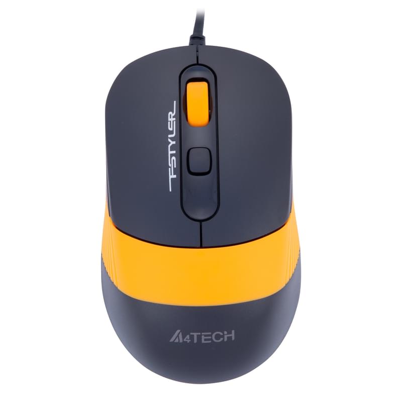 Мышка проводная USB A4tech Fstyler FM-10, Orange - фото #0, Technodom.kz