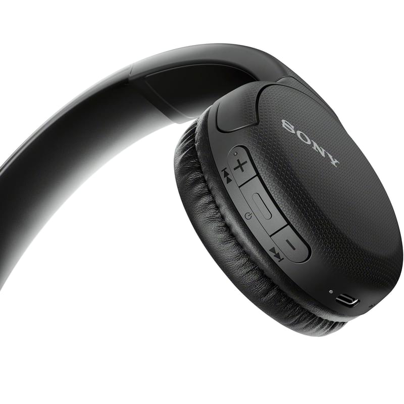 Наушники Накладные Sony Bluetooth WH-CH510, Black - фото #3, Technodom.kz