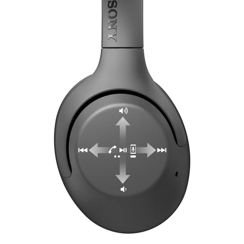 Жапсырмалы құлаққап Sony Bluetooth WH-XB900N, Black - фото #10, Technodom.kz
