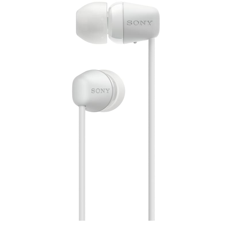 Наушники Вставные Sony Bluetooth WI-C200, White - фото #1, Technodom.kz