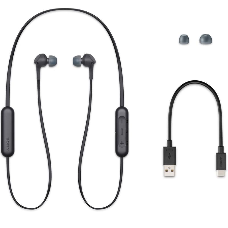 Наушники Вставные Sony Bluetooth WI-XB400, Black - фото #5, Technodom.kz