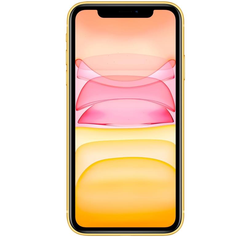 Смартфон Apple iPhone 11 4/128GB Yellow - фото #1, Technodom.kz