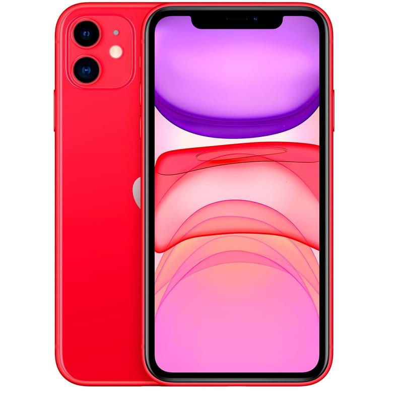 Смартфон Apple iPhone 11 4/256GB Red - фото #0, Technodom.kz