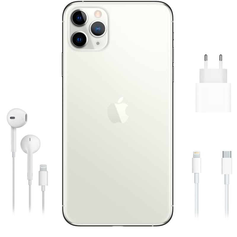 Смартфон Apple iPhone 11 Pro Max 4/64GB Silver - фото #4, Technodom.kz