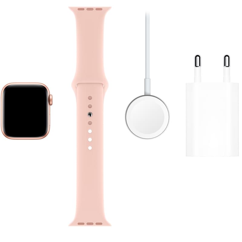 Смарт-часы Apple Watch Series 5 GPS, 40mm Gold Aluminium Case with Pink Sand Sport Band - фото #6, Technodom.kz Смарт-часы Apple Watch Series 5 GPS, 40mm Gold Aluminium Case with Pink Sand Sport Band - фото #6, Technodom.kz