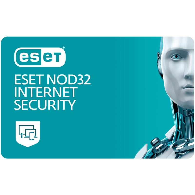 ESET NOD32 Internet Security - лицензия на 1 год на 3 устройства (ESD) - фото #0, Technodom.kz