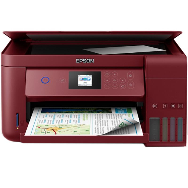 Epson L-4167 ҮСБЖ А4-D-W Бүріккіш КФҚ , Қызыл (C11CG23404) - фото #0, Technodom.kz
