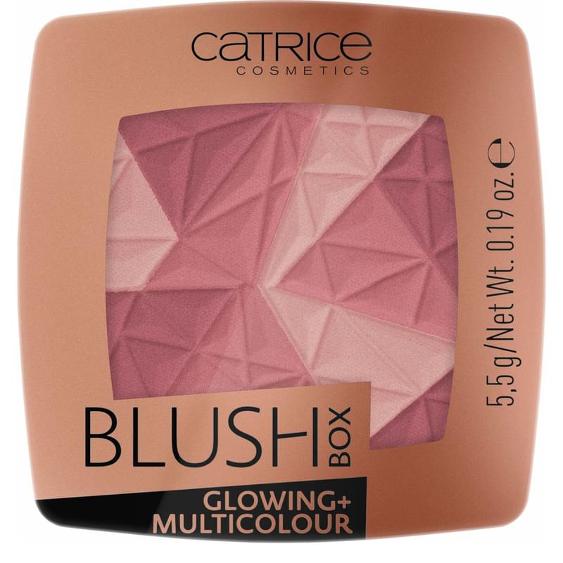 CATRICE/румяна Blush Box Glowing + Multicolour 020 - фото #0, Technodom.kz