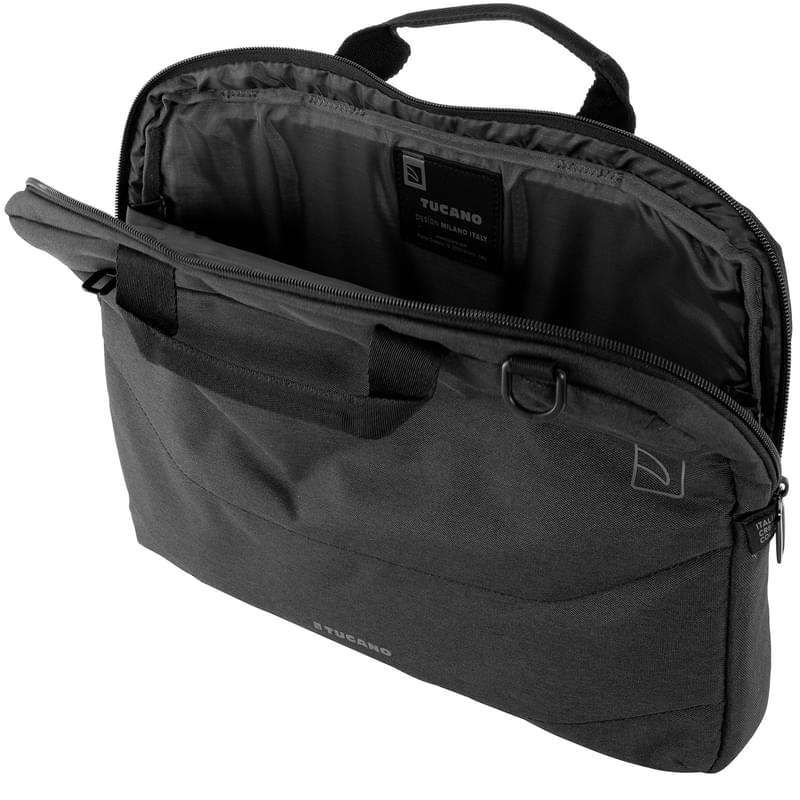 Сумка для ноутбука 15.6" Tucano Slim Bag Ideale, Black (B-IDEALE-BK) - фото #6, Technodom.kz