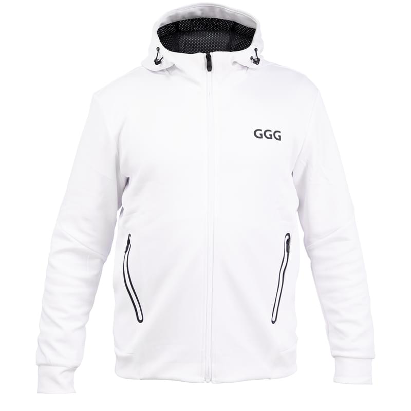 Толстовка с молнией GGG, Мужская, White (2XL) (KF-683091) - фото #0, Technodom.kz