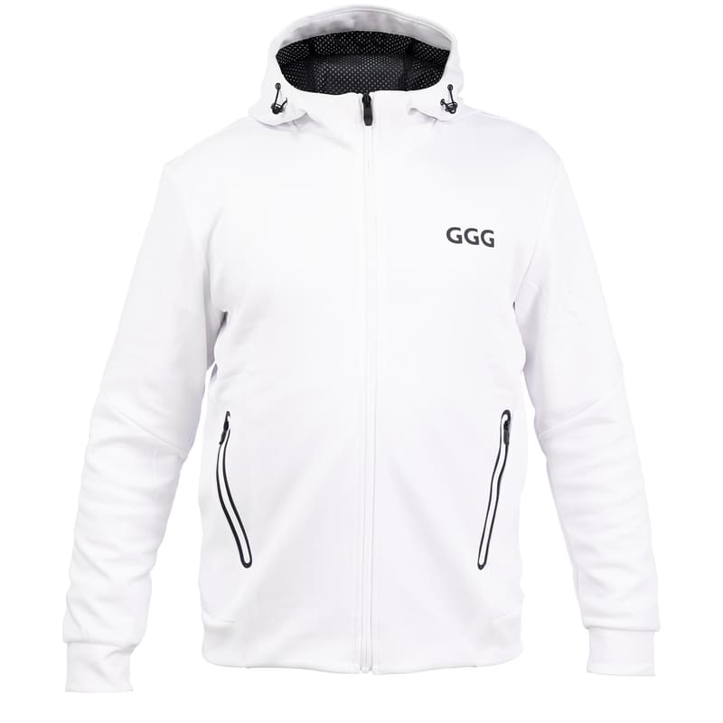 Толстовка с молнией GGG, Женская, White (L) (KF-683092) - фото #0, Technodom.kz