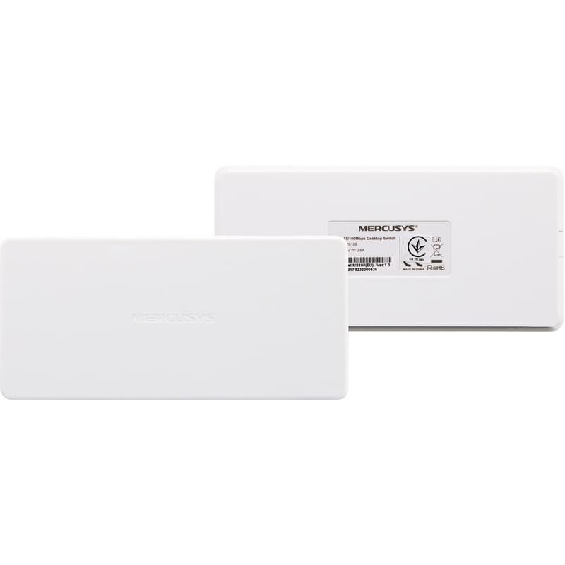 Настольный коммутатор, Mercusys MS108, 8 портов 10/100 Mbps, (MS108) - фото #1, Technodom.kz