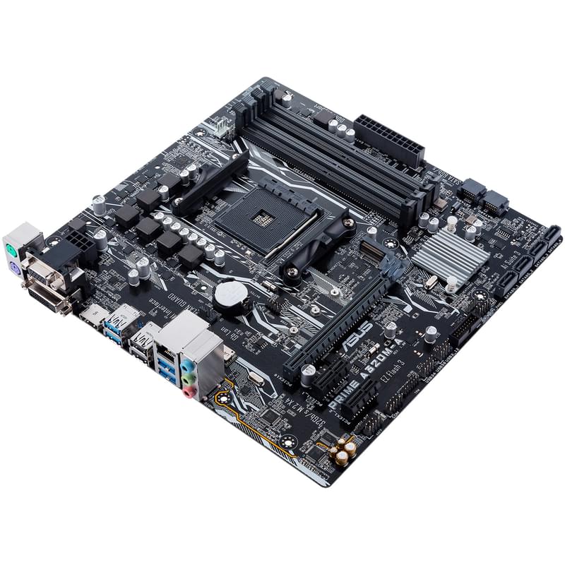 Материнская плата ASUS PRIME A320M-A AM4 4DDR4 PCI-E 1x16 2x1 (HDMI+DVI-D+VGA) mATX - фото #1, Technodom.kz Материнская плата ASUS PRIME A320M-A AM4 4DDR4 PCI-E 1x16 2x1 (HDMI+DVI-D+VGA) mATX - фото #1, Technodom.kz