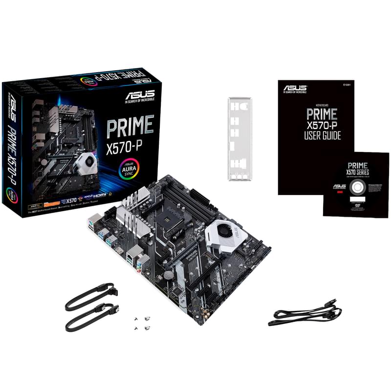 Материнская плата ASUS PRIME X570-P AM4 4DDR4 PCI-E 2x16 3x1 (HDMI) ATX - фото #6, Technodom.kz