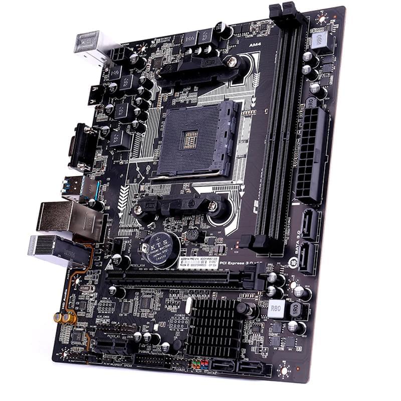 Материнская плата Colorful A320M-K PRO YV14 AM4 2DDR4 PCI-E 1x16 1x1 (HDMI+VGA) mATX - фото #1, Technodom.kz