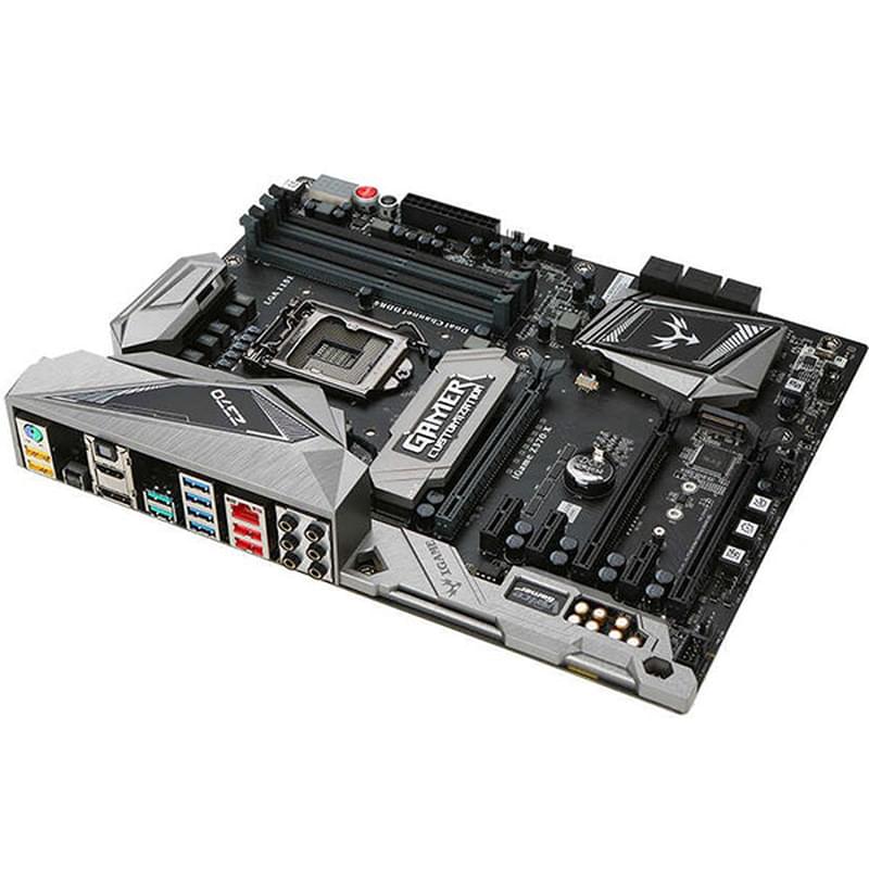 Материнская плата Colorful Z370 iGame Vulcan X V20 LGA1151 4DDR4 PCI-E 3x16 3x1 (HDMI+DP) ATX - фото #1, Technodom.kz