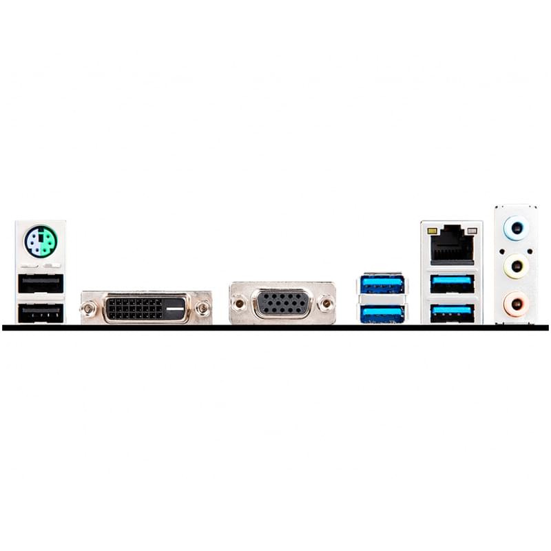 Материнская плата MSI A320M PRO-E AM4 2DDR4 PCI-E 1x16 2x1(DVI-D+VGA) mATX - фото #3, Technodom.kz