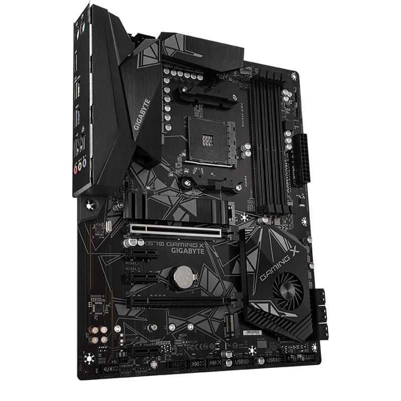 Материнская плата Gigabyte X570 Gaming X AM4 4DDR4 PCI-E 2x16 3x1 (HDMI) ATX - фото #1, Technodom.kz Материнская плата Gigabyte X570 Gaming X AM4 4DDR4 PCI-E 2x16 3x1 (HDMI) ATX - фото #1, Technodom.kz
