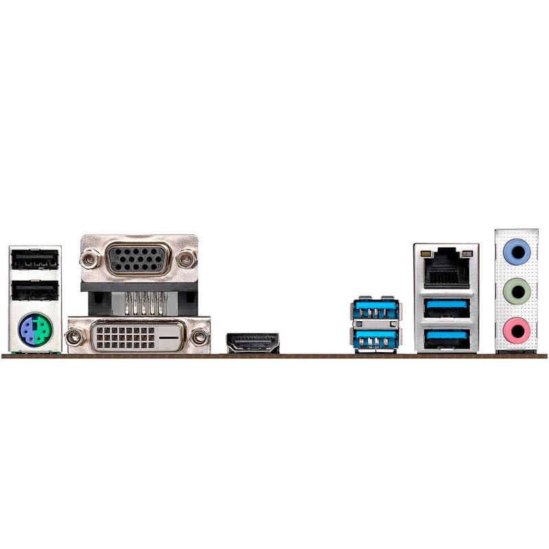 Материнская плата ASRock B360M-HDV LGA1151 2DDR4 PCI-E 1x16 2x1 (HDMI+DVI-D+VGA) mATX - фото #3, Technodom.kz