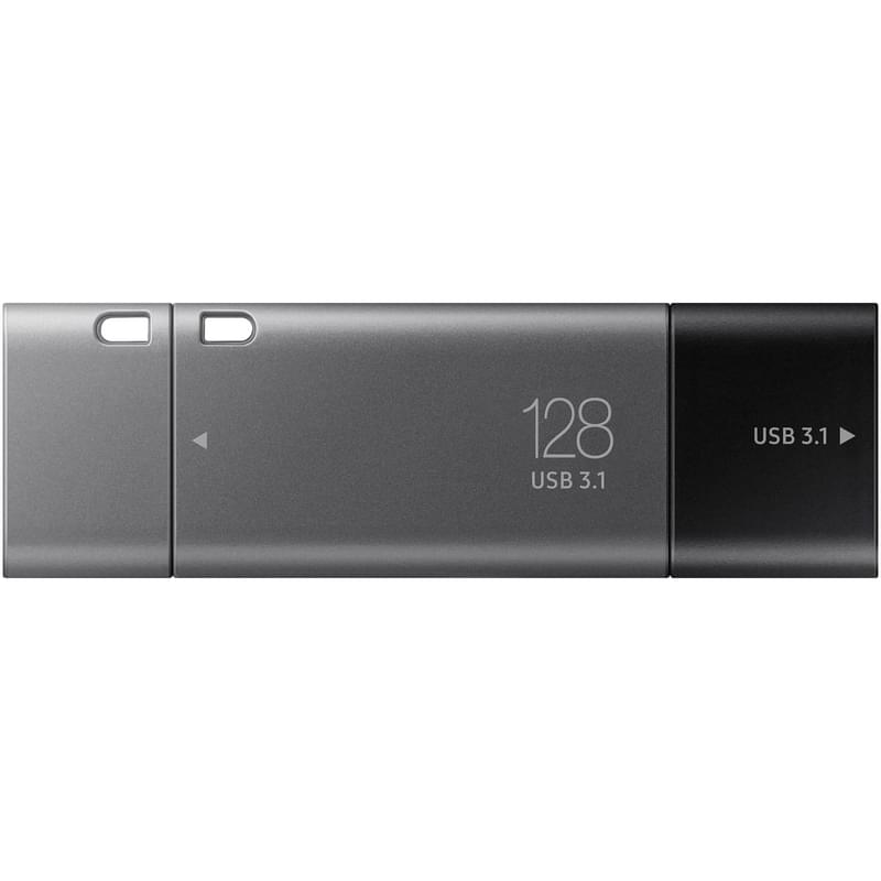 USB Флешка 128GB Samsung Duo Plus Type-A/C 3.1 Gen 1 (3.0) OTG Grey (MUF-128DB/APC) - фото #0, Technodom.kz