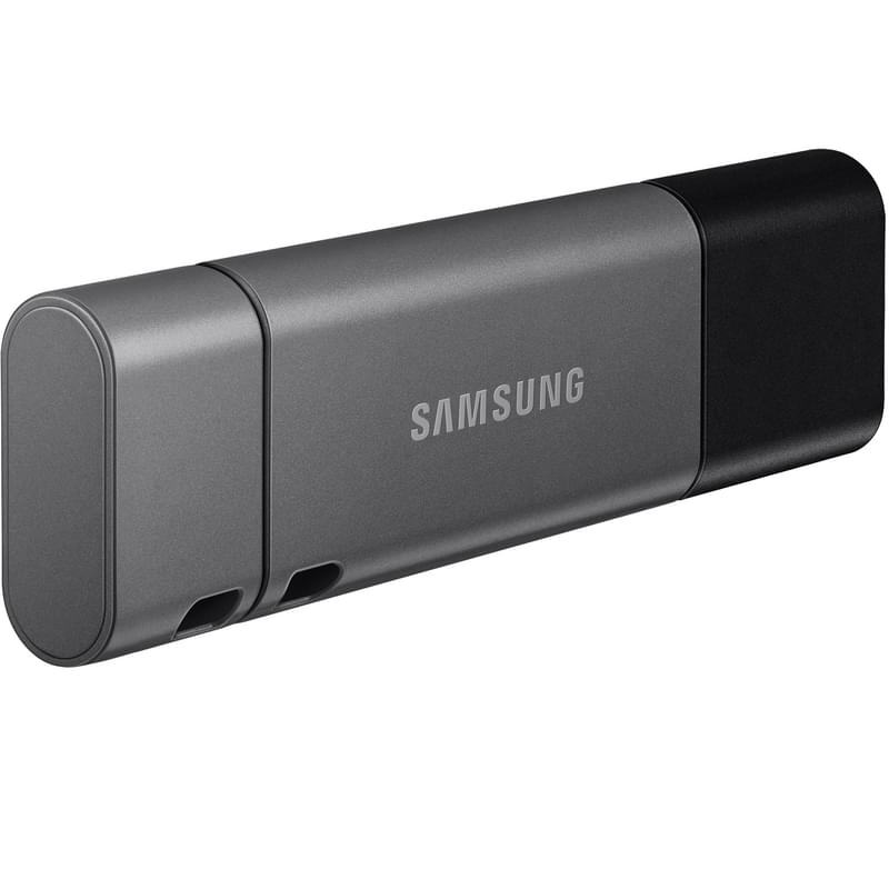 USB Флешка 128GB Samsung Duo Plus Type-A/C 3.1 Gen 1 (3.0) OTG Grey (MUF-128DB/APC) - фото #1, Technodom.kz