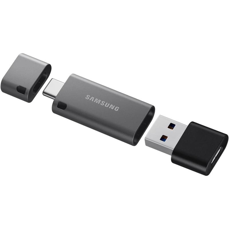 USB 128GB Samsung Duo Plus флэш-жинақтауышы, Grey, 3.1, OTG Type-C (MUF-128DB/APC) - фото #5, Technodom.kz