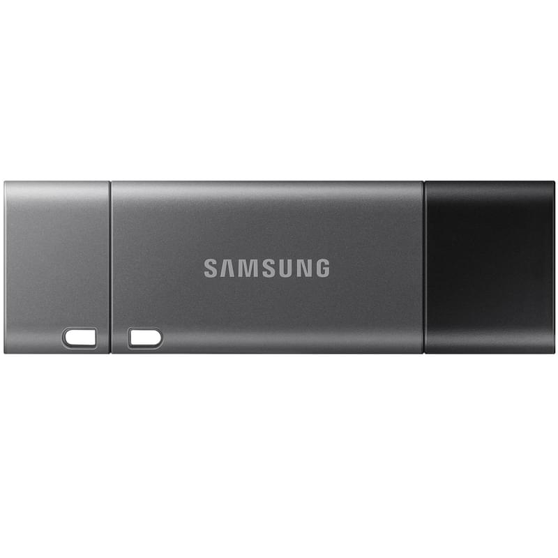 USB Флешка 256GB Samsung Duo Plus Type-A/C 3.1 Gen 1 (3.0) OTG Grey (MUF-256DB/APC) - фото #0, Technodom.kz