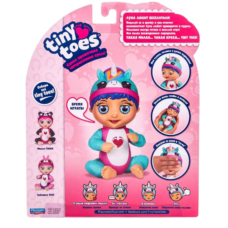 Интерактивная игрушка Tiny Toes, Единорожек - фото #6, Technodom.kz Интерактивная игрушка Tiny Toes, Единорожек - фото #6, Technodom.kz