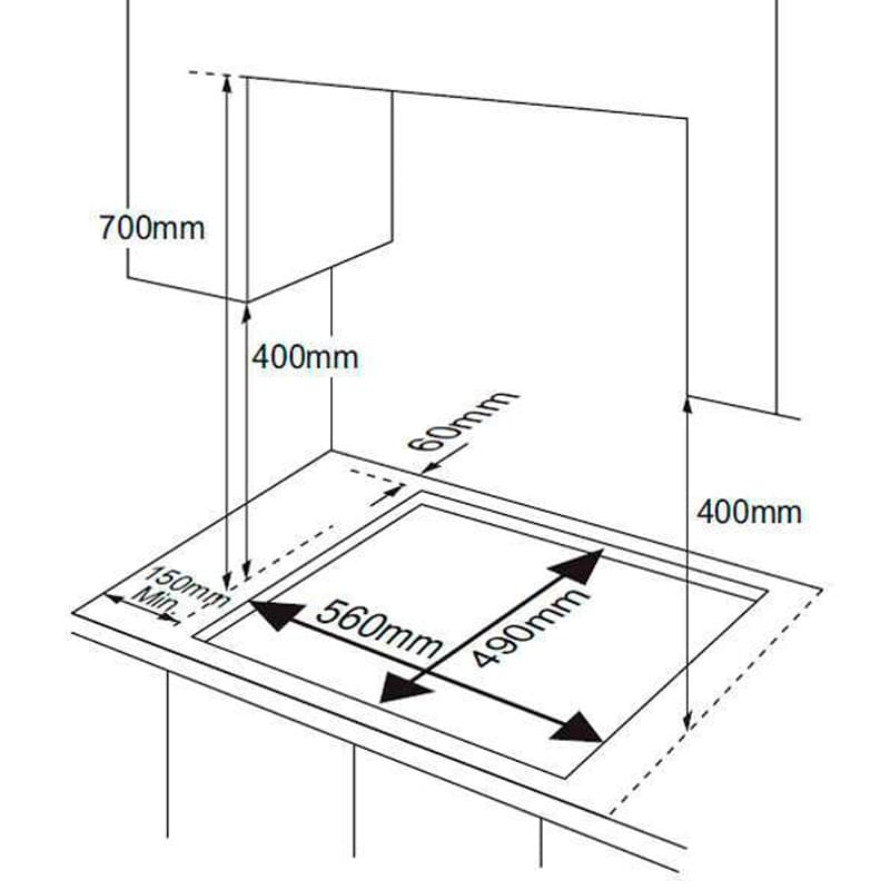Газовая варочная панель Samsung NA-64H3010AS/WT - фото #4, Technodom.kz