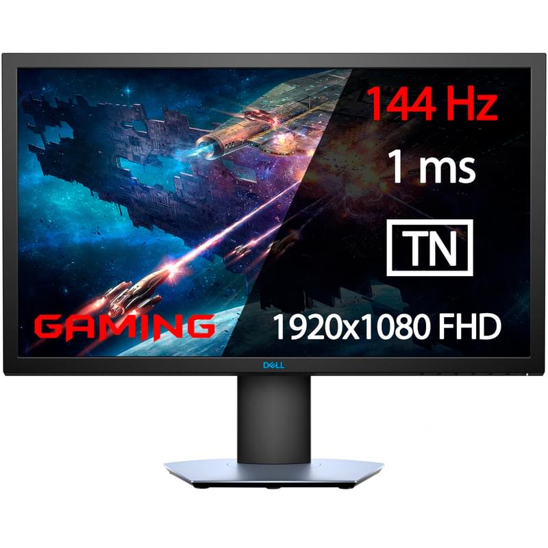 Монитор Игровой 24" Dell Alienware S2419HGF 1920x1080 16:9 TN 144ГЦ (2HDMI+DP) Black - фото #0, Technodom.kz