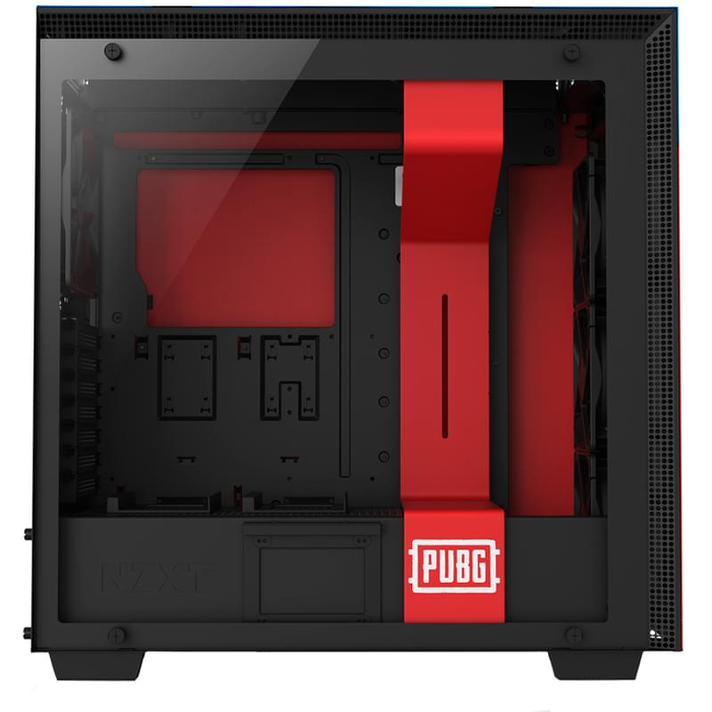 ПК корпус NZXT H700 PUBG Limited Edition Mid Tower, window, Red ATX (CA-H700B-PG) - фото #4, Technodom.kz