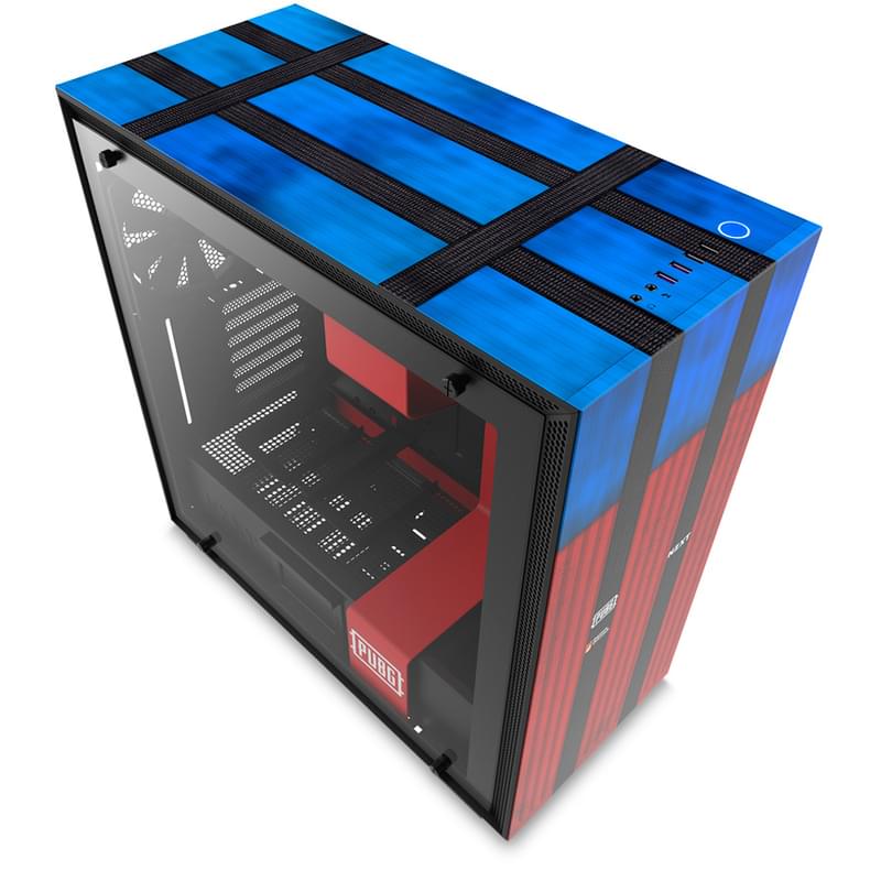 ПК корпус NZXT H700 PUBG Limited Edition Mid Tower, window, Red ATX (CA-H700B-PG) - фото #5, Technodom.kz
