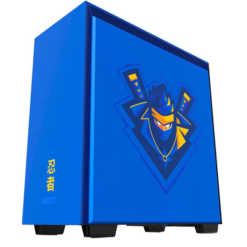 ПК корпус NZXT H700i Ninja MidiTower, window, Blue ATX (CA-H700W-NJ) - фото #2, Technodom.kz