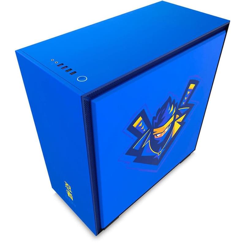 ПК корпус NZXT H700i Ninja MidiTower, window, Blue ATX (CA-H700W-NJ) - фото #3, Technodom.kz