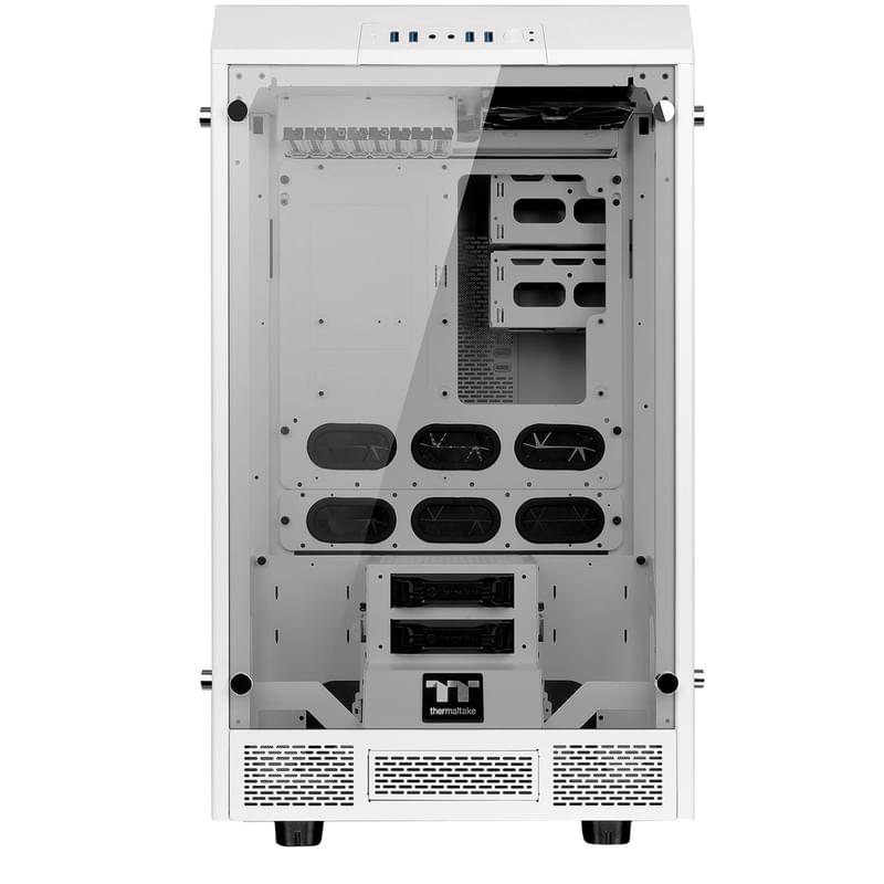 ПК корпус Thermaltake The Tower 900 Snow Edition FullTower, window, White ATX (CA-1H1-00F6WN-00) - фото #1, Technodom.kz