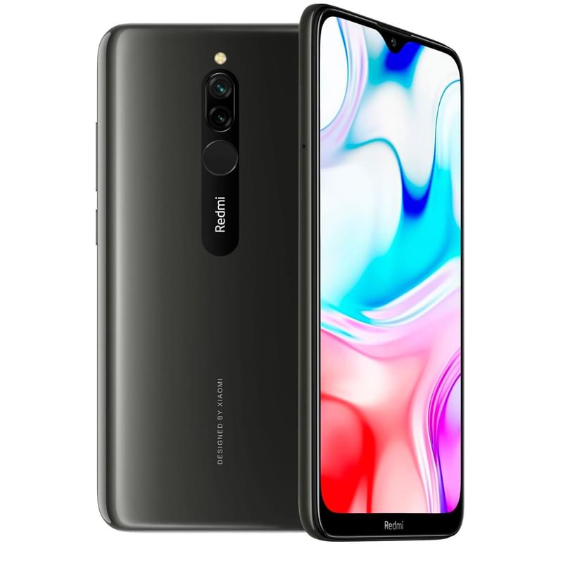 Смартфон Xiaomi Redmi 8 4/64GB Black - фото #0, Technodom.kz