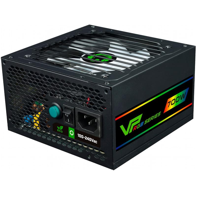 Блок питания 700W GameMax VP-700-M-RGB ATX 20+4pin, 4+4pin (VP-700-M-RGB) - фото #2, Technodom.kz