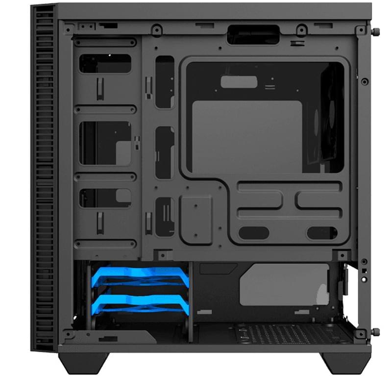 ПК корпус GameMax Mini Abyss H608 MiniTower, window, Black mATX (Mini Abyss H608) - фото #3, Technodom.kz
