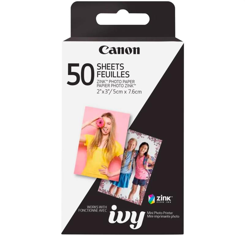 Фотобумага Canon ZINK ZP-2030 50 sheets - фото #0, Technodom.kz