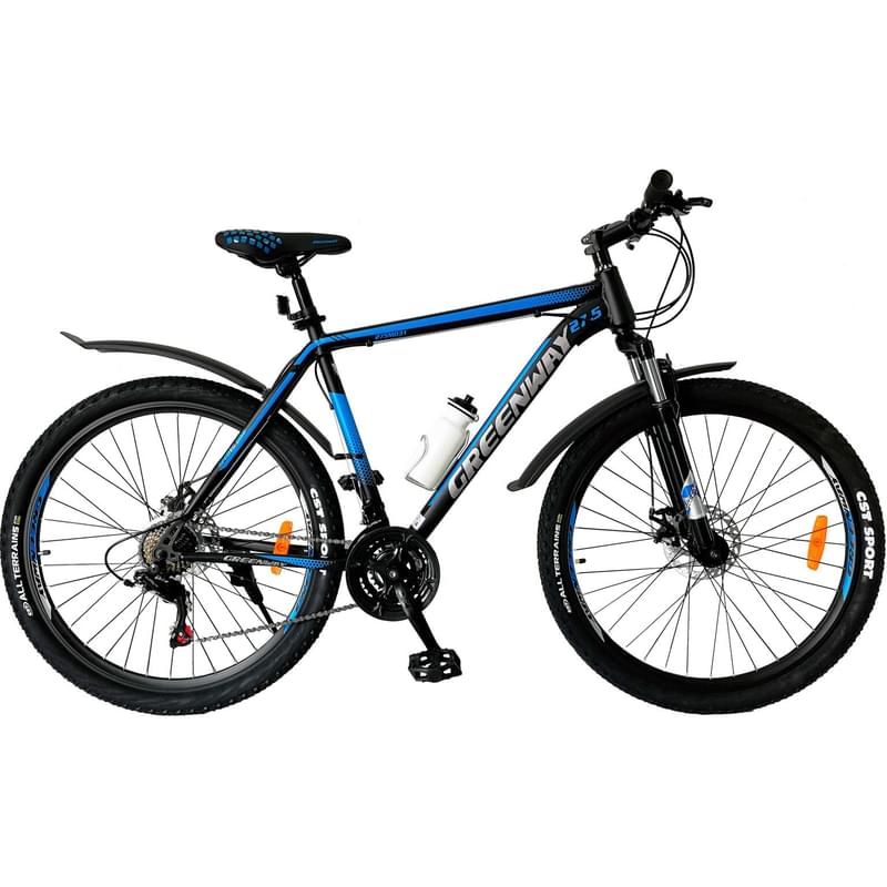 Велосипед Greenway 275M031, 27.5" Black/Blue - фото #0, Technodom.kz