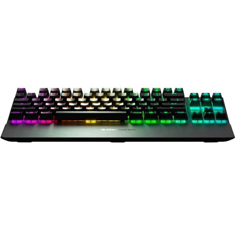 Клавиатура игровая проводная USB SteelSeries Apex 7 TKL RGB, QX2 Blue - фото #5, Technodom.kz
